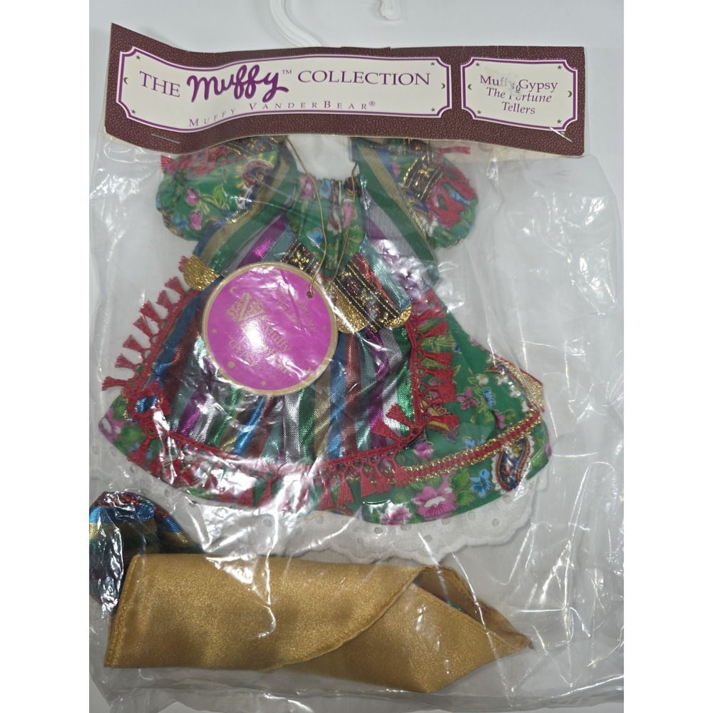 Muffy Vanderbear Wear Gypsy The Fortune Tellers Outfit New In Package For 7.5-8"